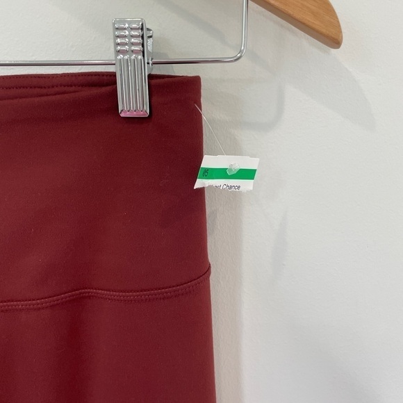 Zella Live in High Waist Burgundy Leggings - Picture 5 of 9